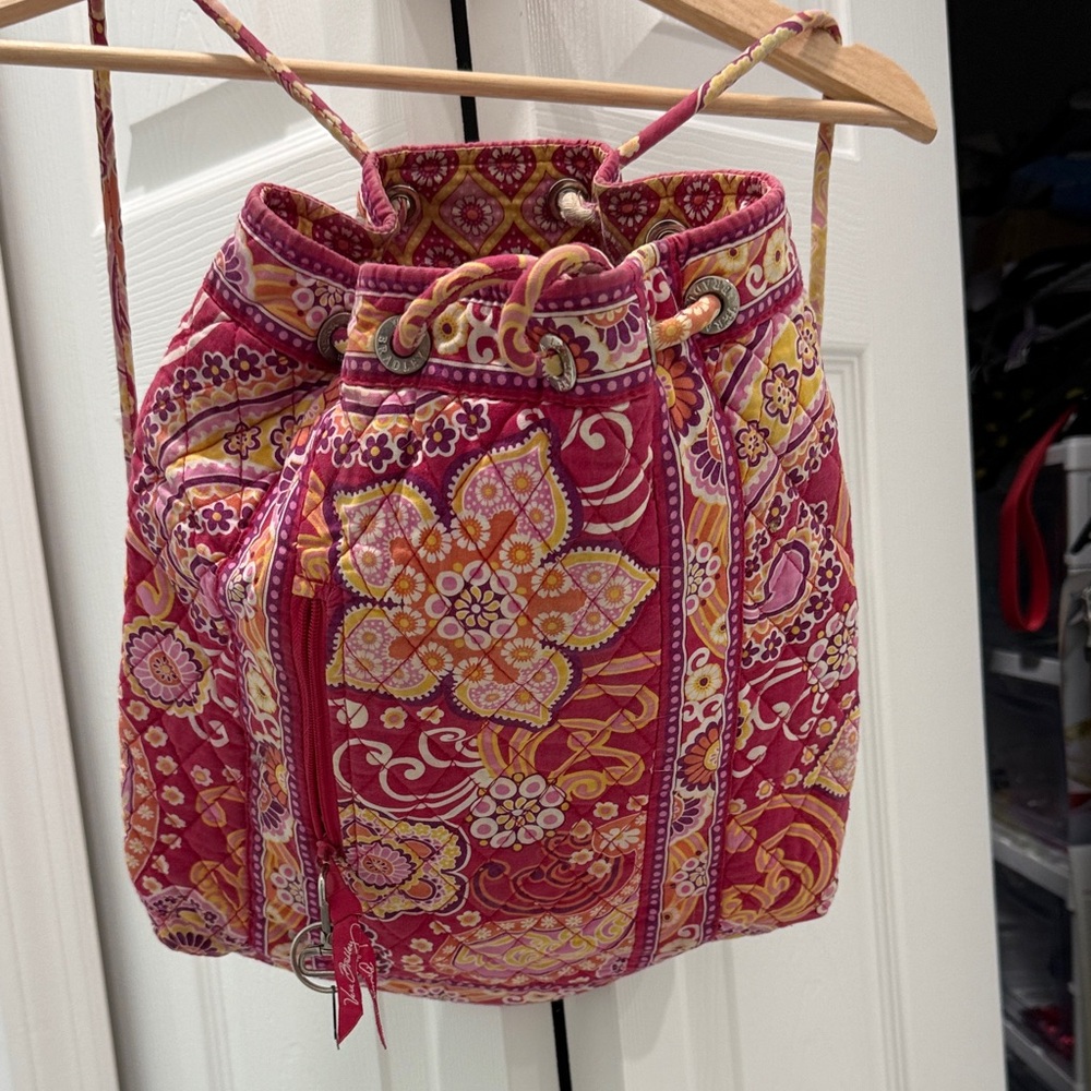 Vera Bradley Pink and Orange Floral Bag